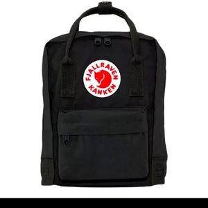￼Fjallraven mini backpack, black